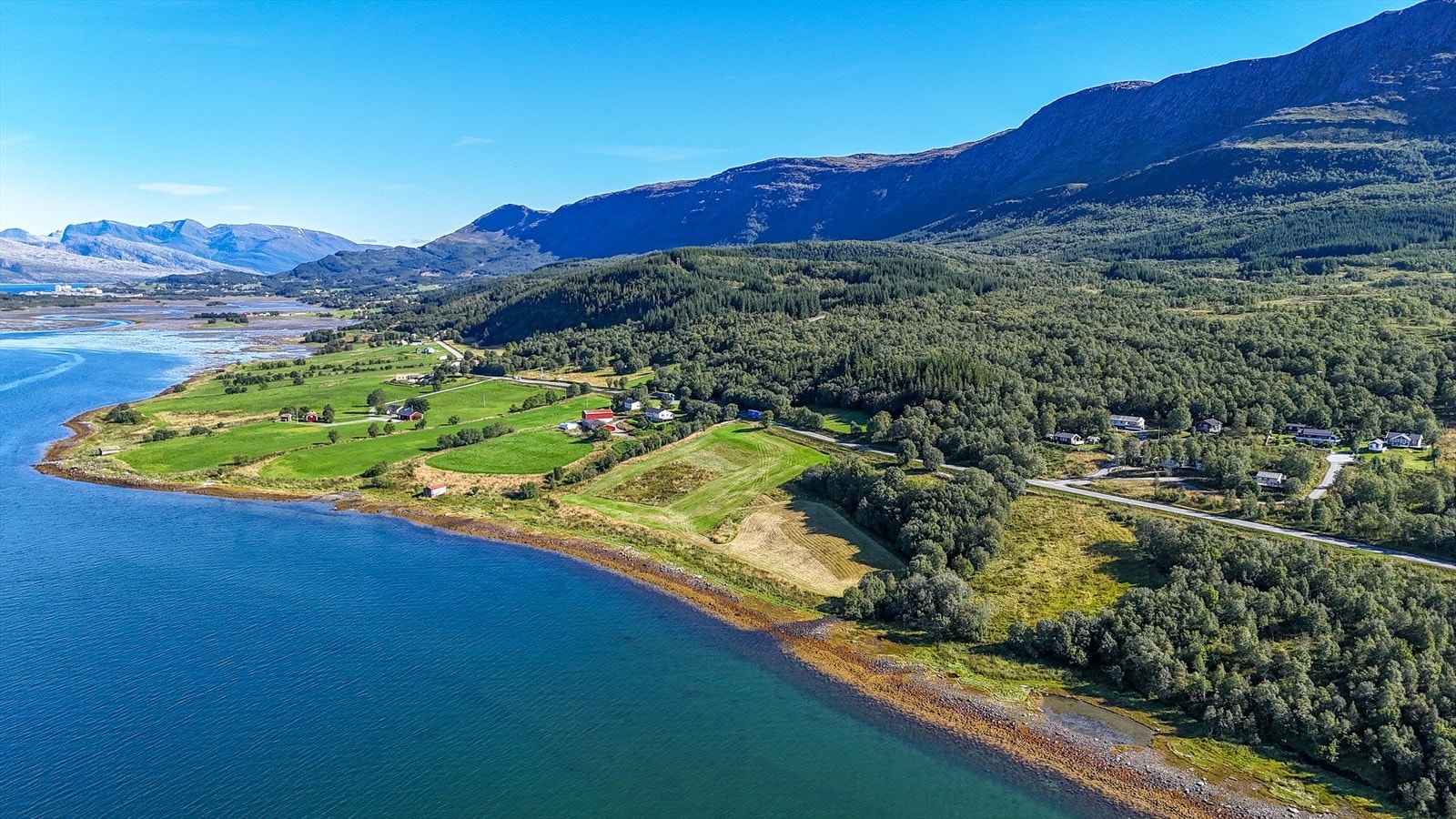 Mot området. Galleribilde