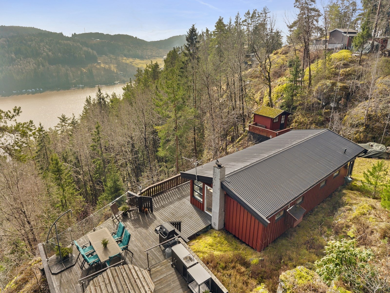 Dronefoto Galleribilde