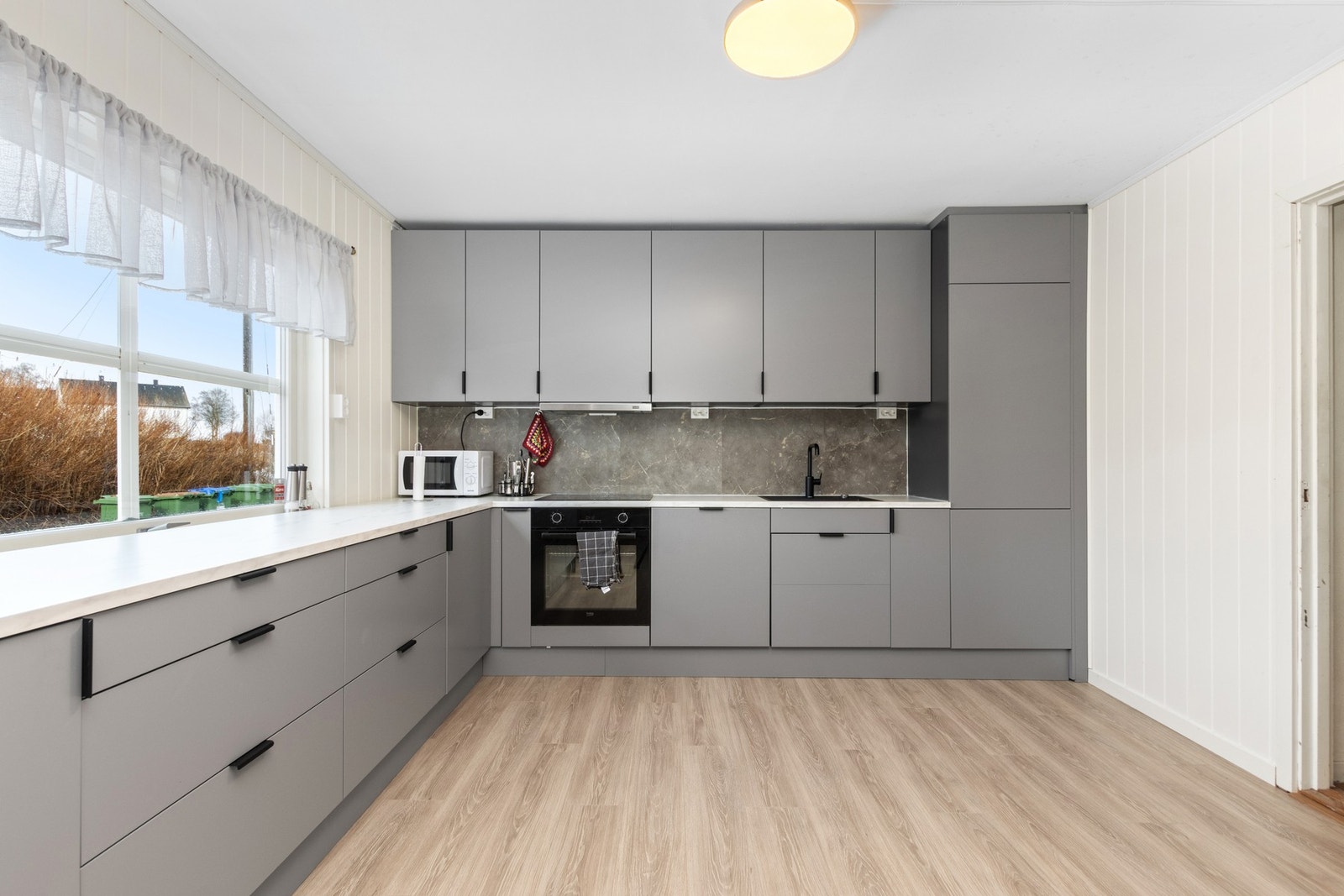 Nyoppusset kjøkken. Galleribilde