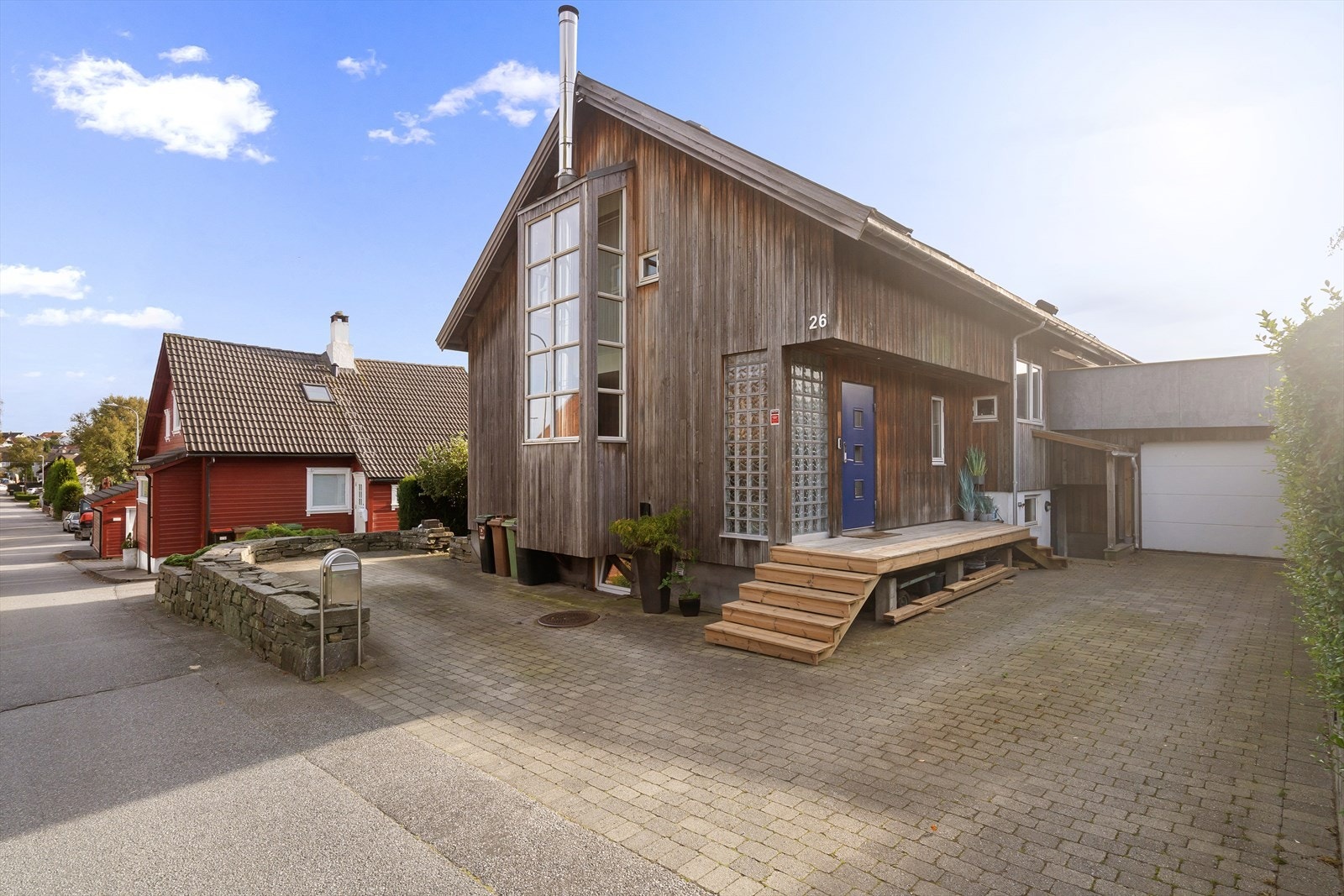 Uteområde. Galleribilde