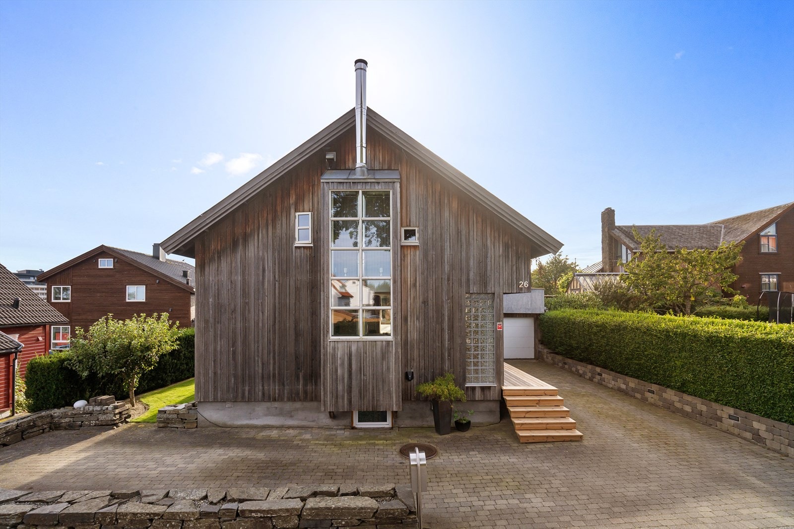 Uteområde. Galleribilde