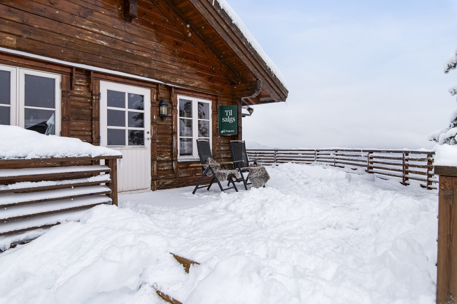 Vinter i Vrådal Galleribilde