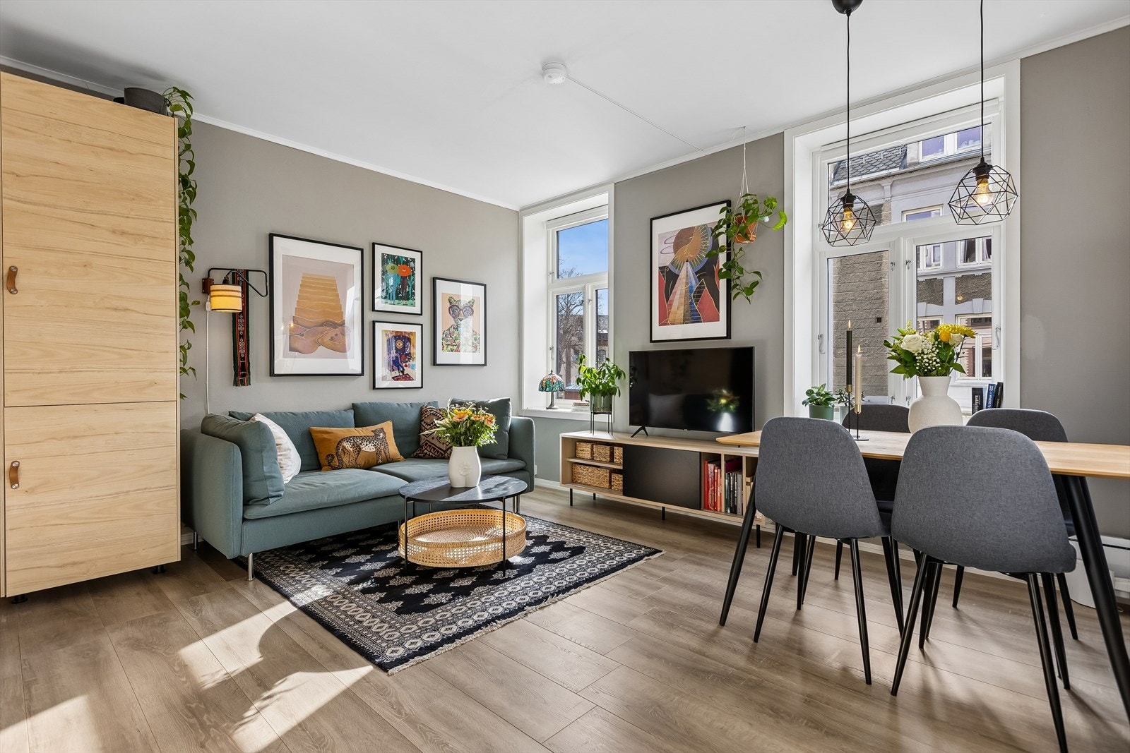 En innbydende 2-roms selveierleilighet med attraktiv beliggenhet på Lademoen. Foto: Robin, EFKT. Galleribilde