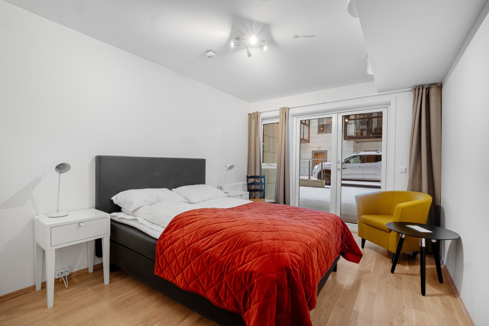 Gjesteleilighet kan leies av beboere ved behov - for eksempel ved besøk utenbysfra. Galleribilde