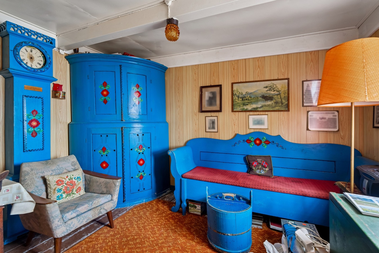 Stue/kontor/soverom Galleribilde