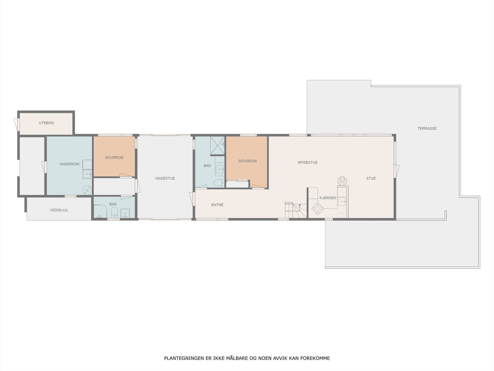 Plantegning - 1 etasje Galleribilde