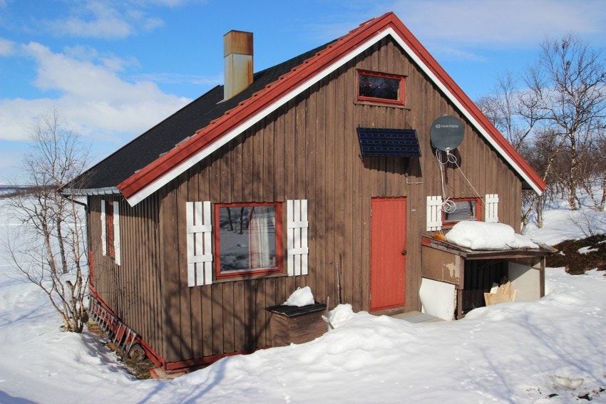 Fasade inngang Galleribilde