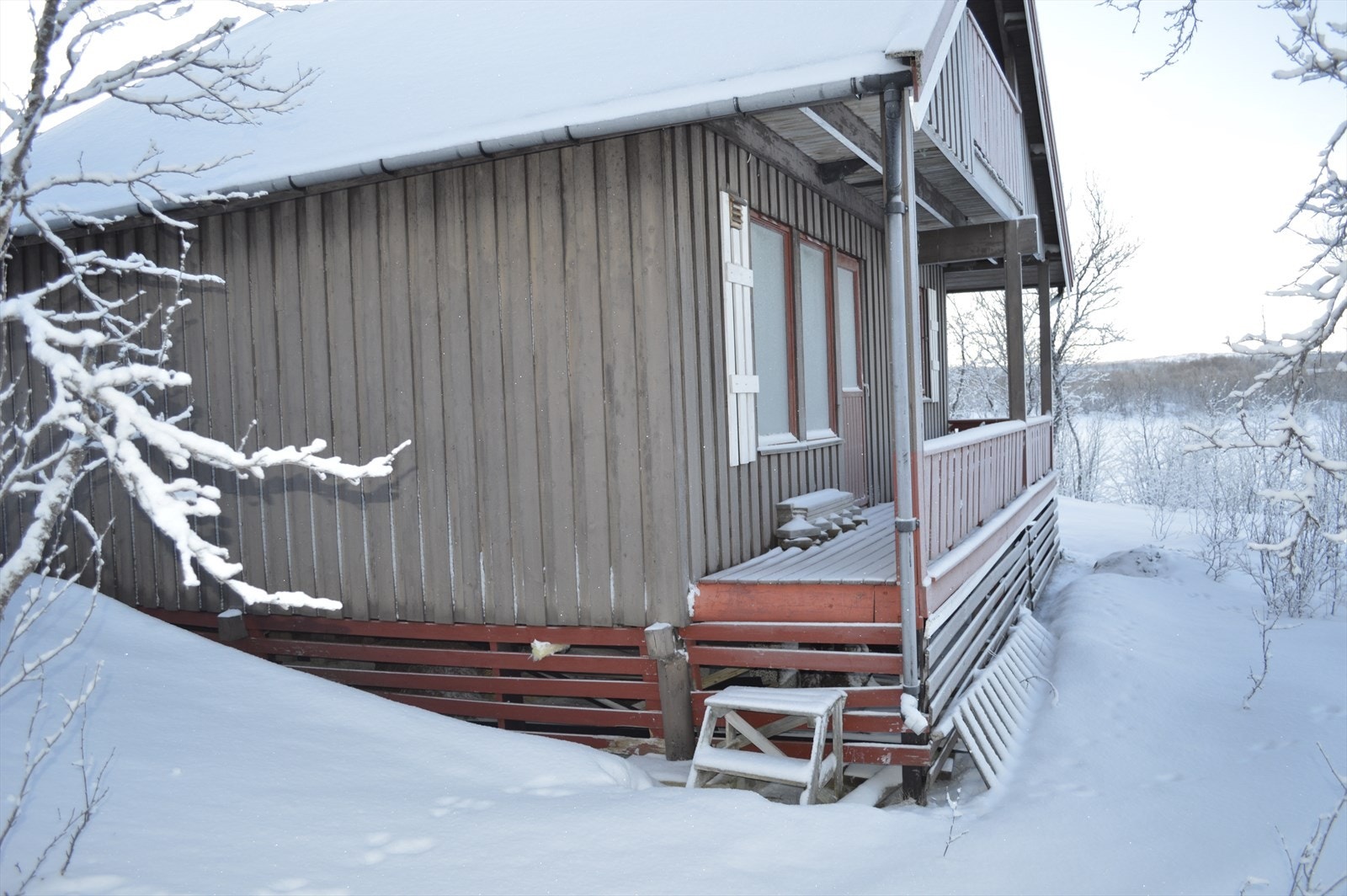 Veranda utenfor stuen Galleribilde