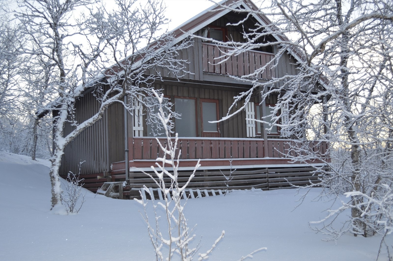 Vinter idyll Galleribilde