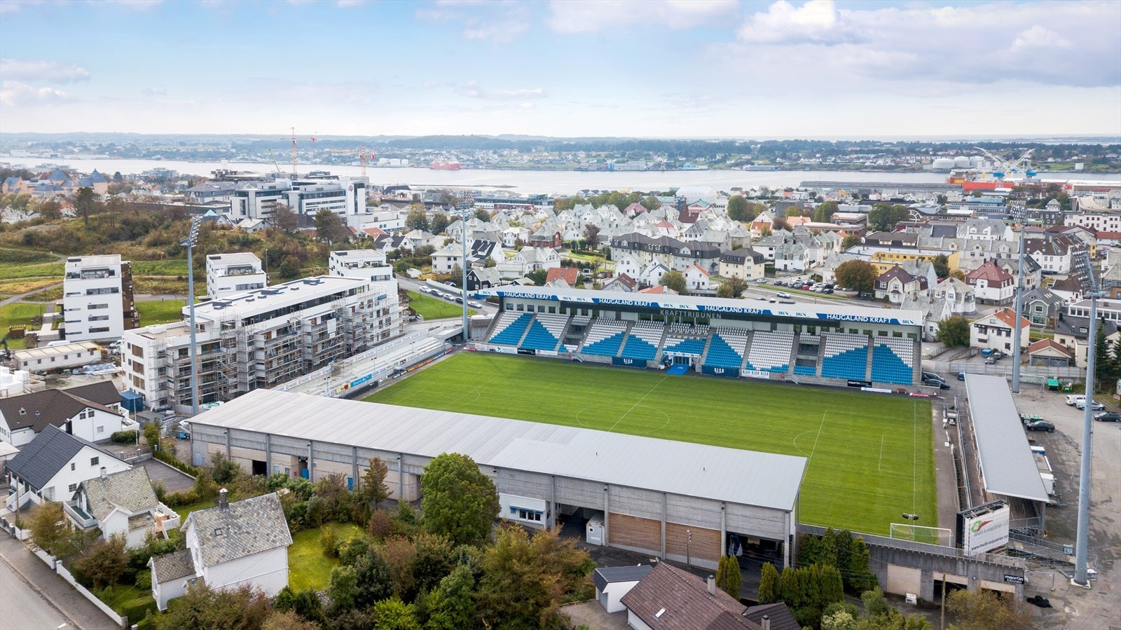 Gangavstand til Haugesund Stadion. Galleribilde