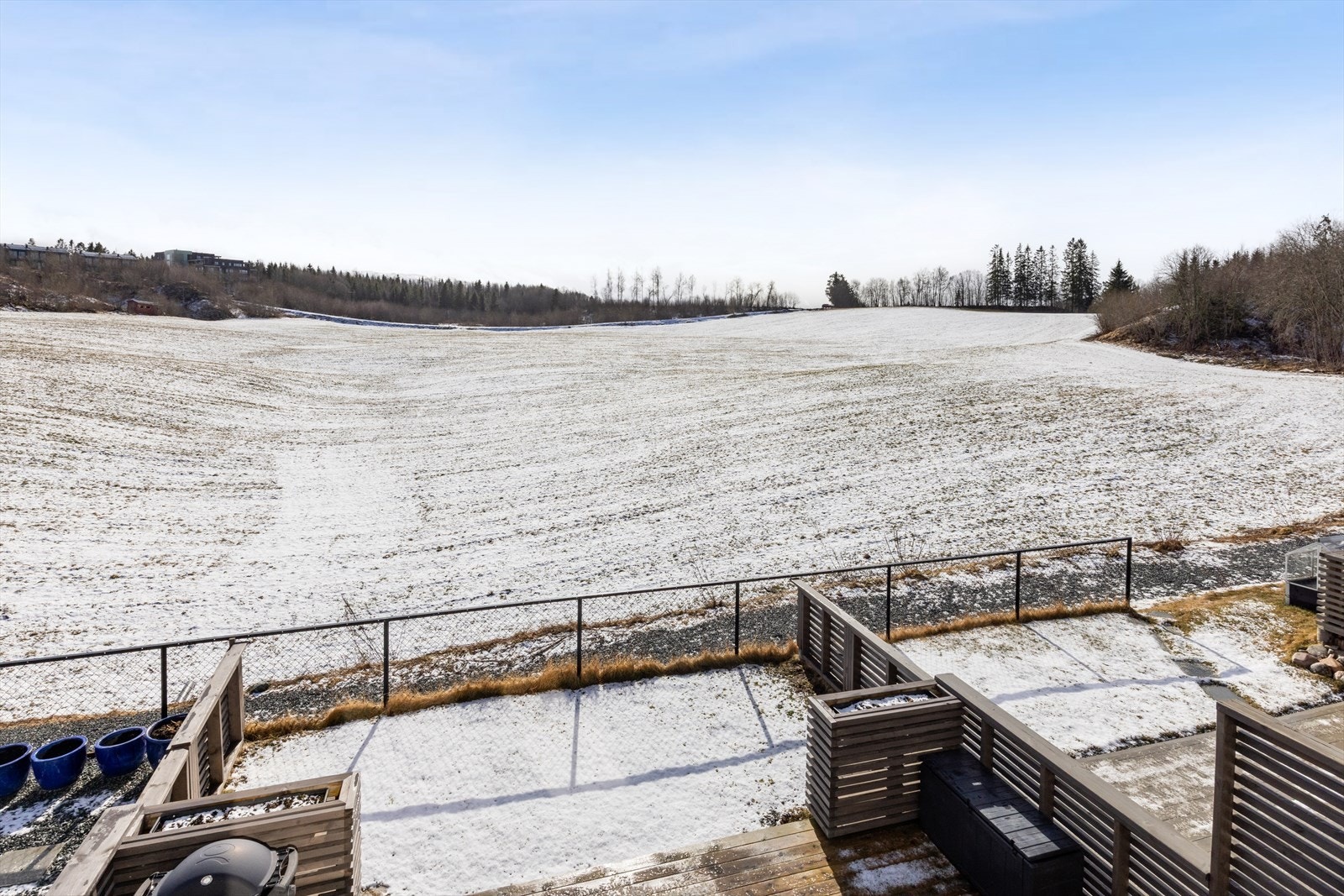 Utsikt fra stue i 2. etasje. Galleribilde