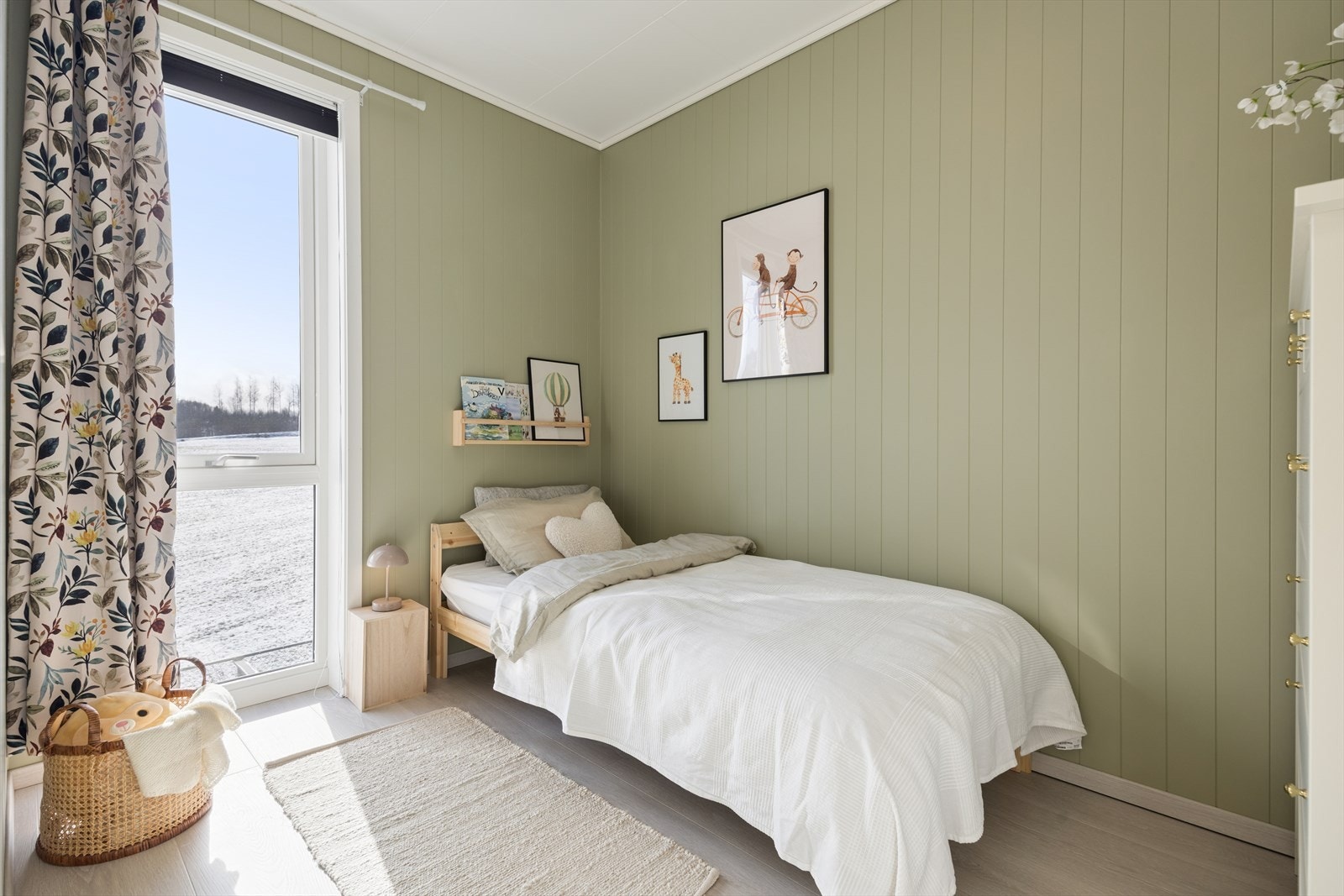 Soverommene passer fint som barnerom eller gjesterom. Galleribilde