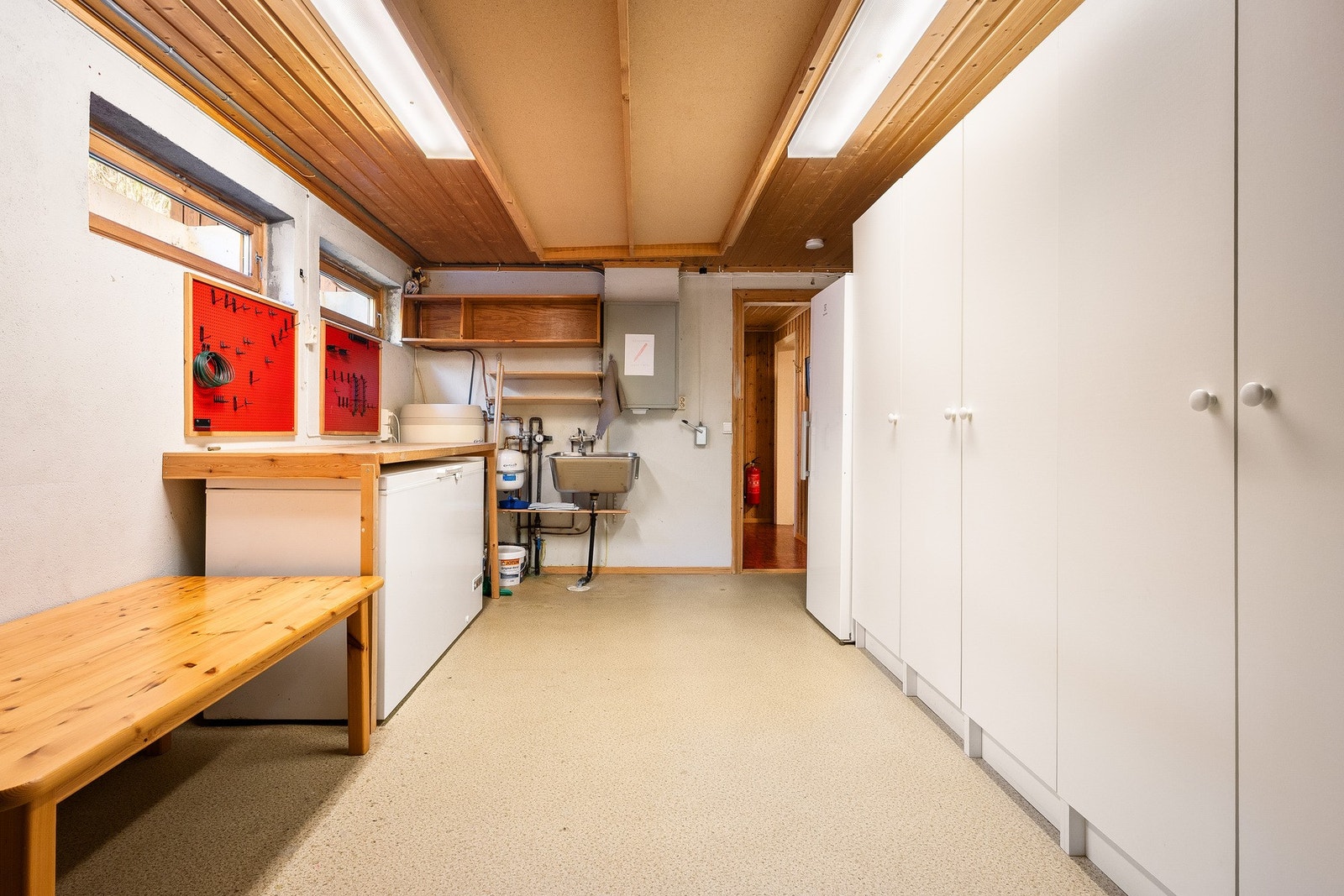 Hobbyrom med gode oppbevaringsmuligheter. Galleribilde