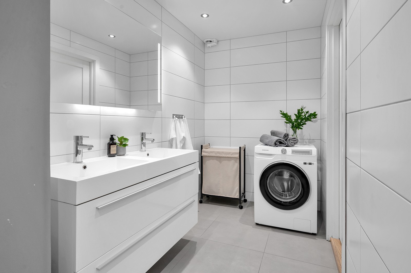 Flott oppusset bad fra 2016. Galleribilde