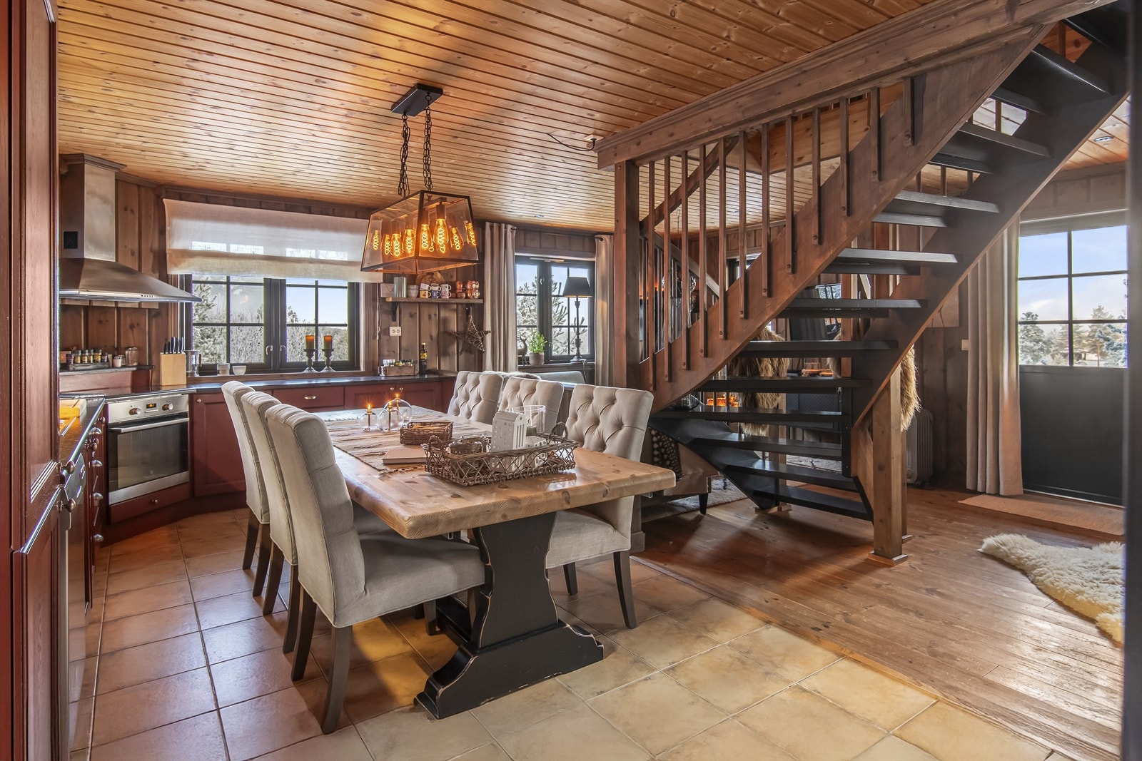 Oppholdsrommene er inndelt i soner, noe som en lun og praktisk opplevelse Galleribilde