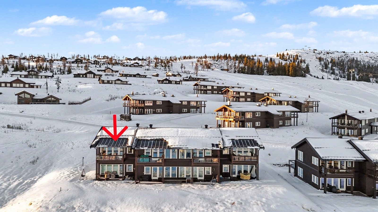 En fritidsleilighet beliggende i Bualie Fjellandsby med umiddelbar nærhet til alpinbakke, langrennsløyper og en rekke aktiviteter for hele familien! Galleribilde