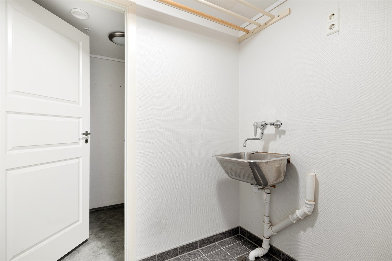 Praktisk vaskerom. Galleribilde