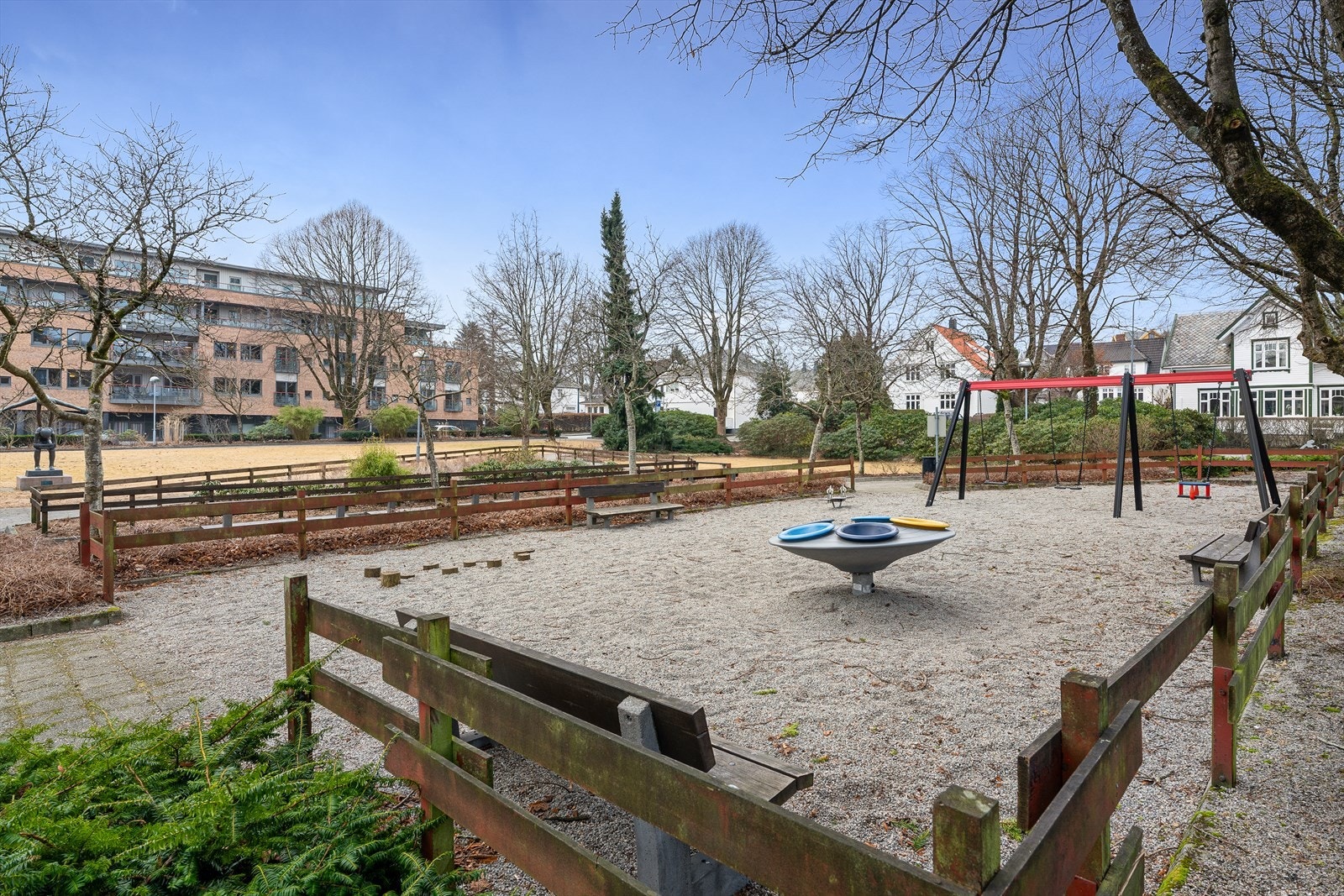 Lekeplass for de minste. Galleribilde