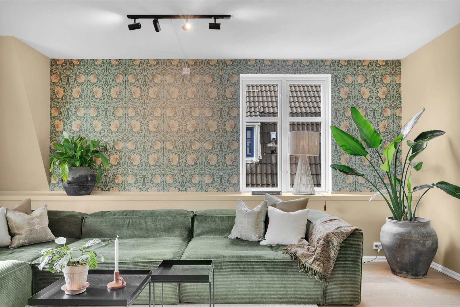 Stue - nye vinduer i leiligheten Galleribilde