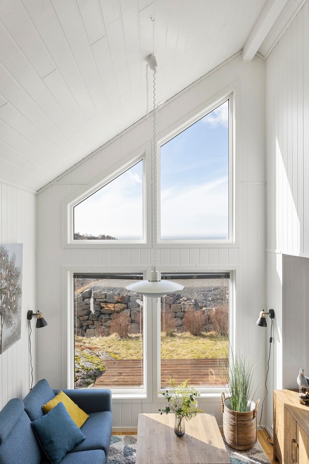 Stilig vindu Galleribilde