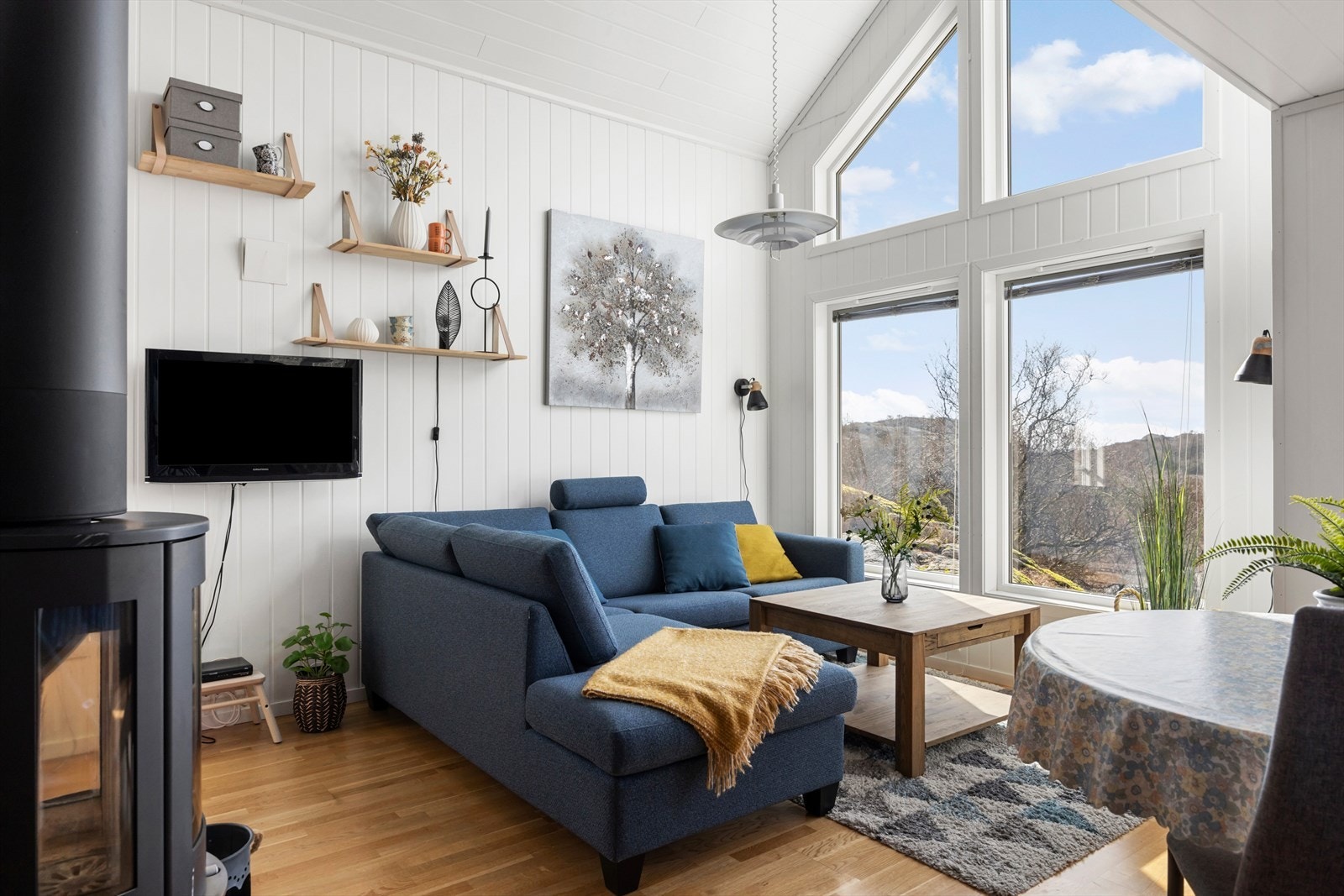 Koselig sofakrok. Galleribilde