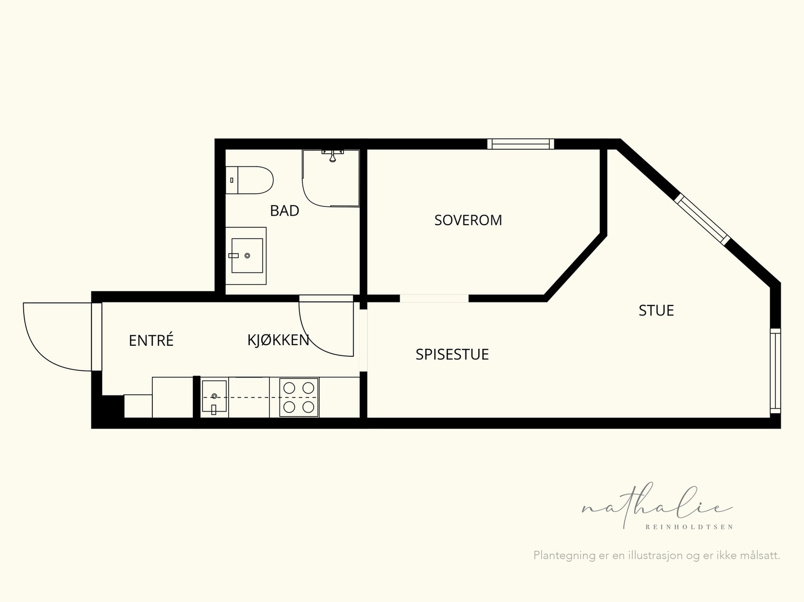 Plantegning 2. etasje. Galleribilde