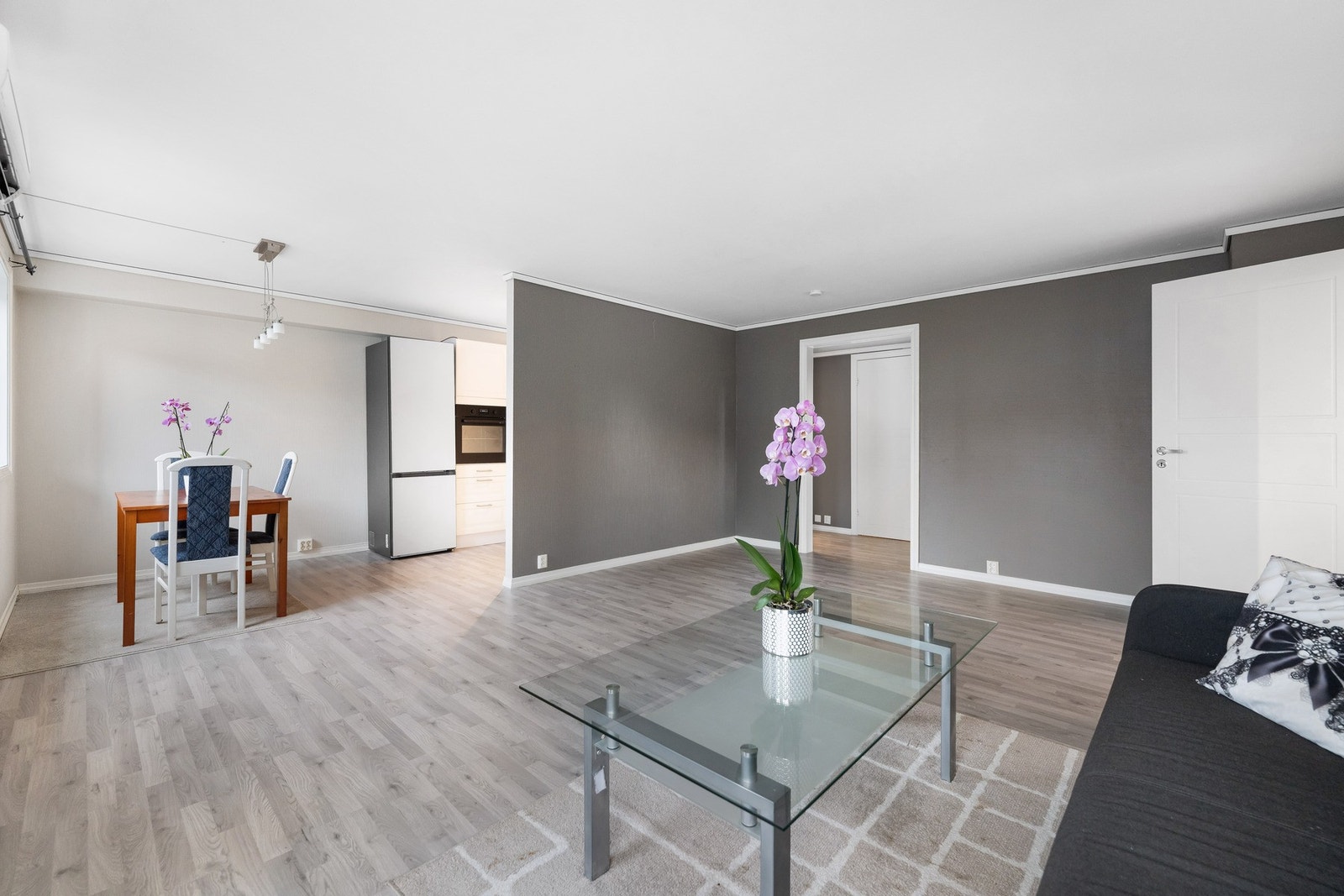 Stuens størrelse gir deg flere innredningsmuligheter. Galleribilde