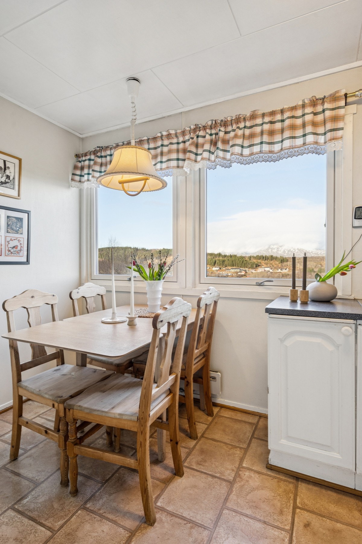 En hyggelig krok for frokost og mindre måltider. Galleribilde