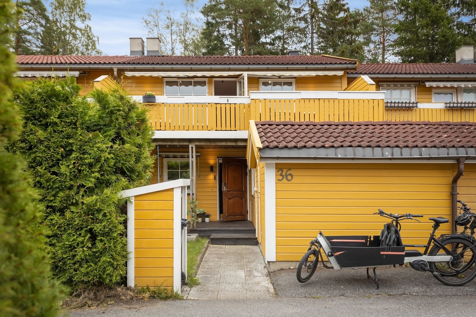 Nyjordet er et hyggelig og barnevennlig boligområde på Bjørndal Galleribilde
