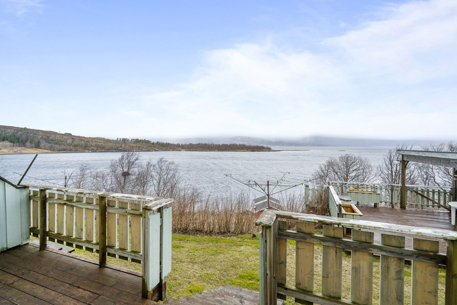 Terrasse med svært gode utsiktsforhold. Galleribilde