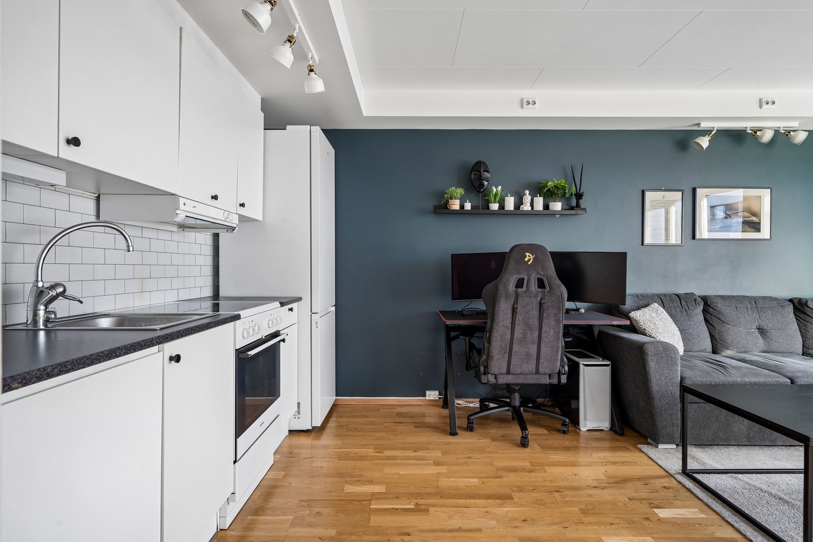 Stue og kjøkken Galleribilde