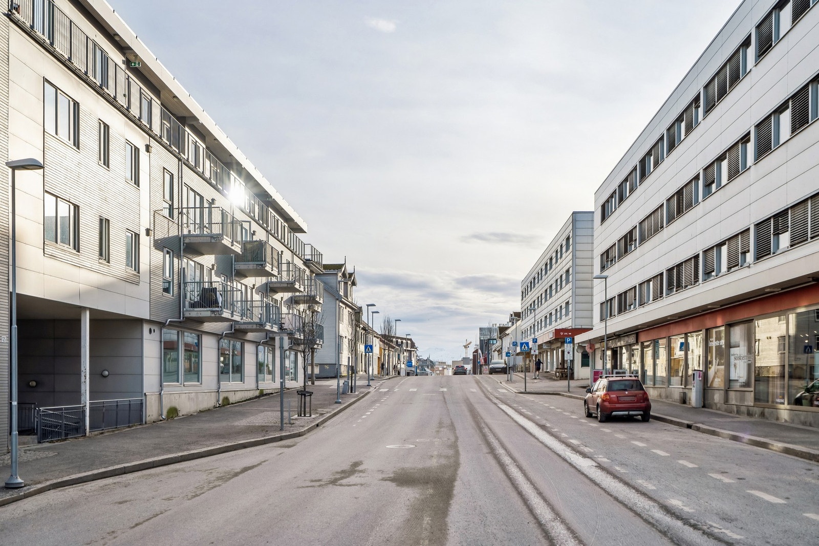 Fasade og area Galleribilde