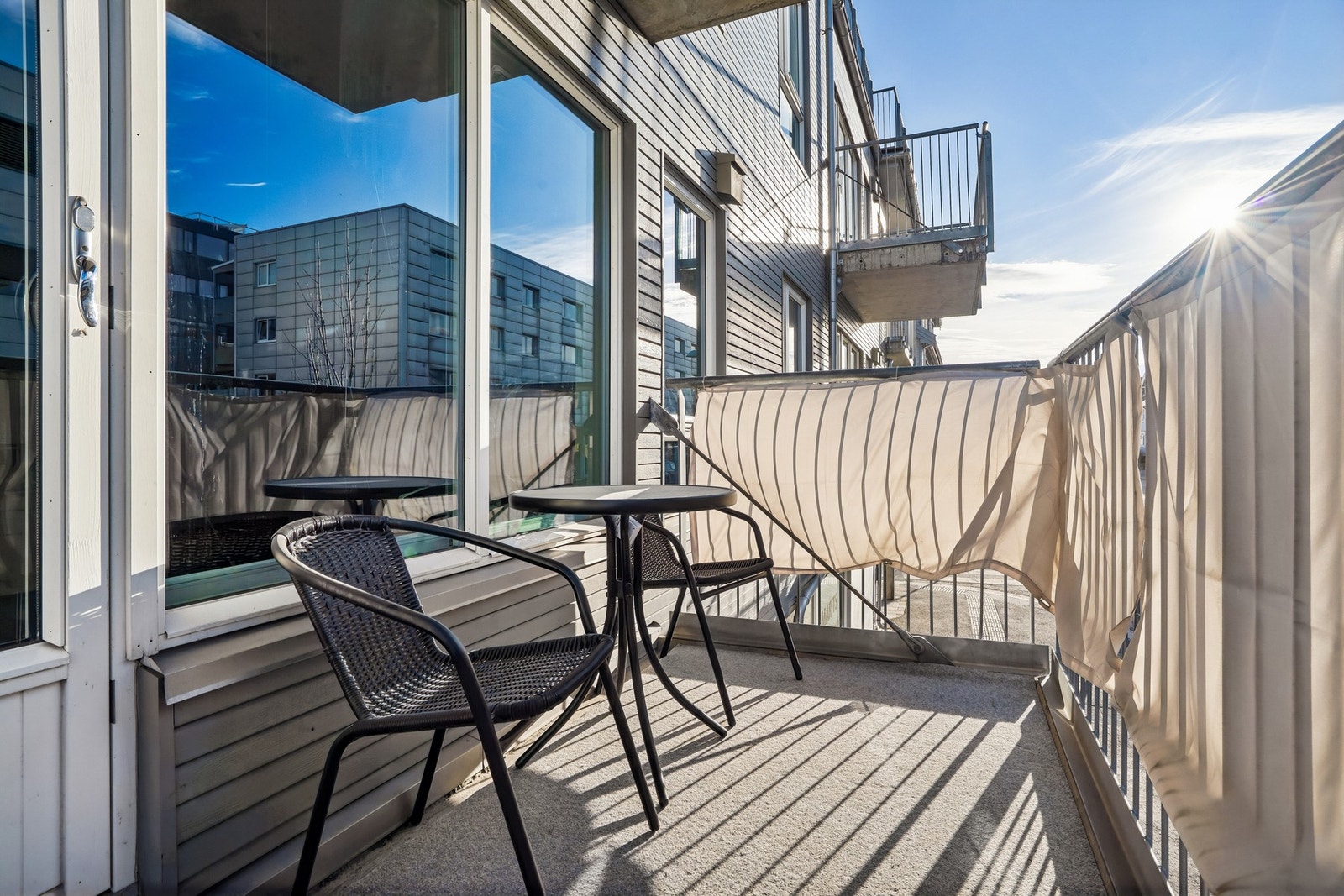 Her kan du nyte fine sommerdager med en kopp kaffe. Galleribilde