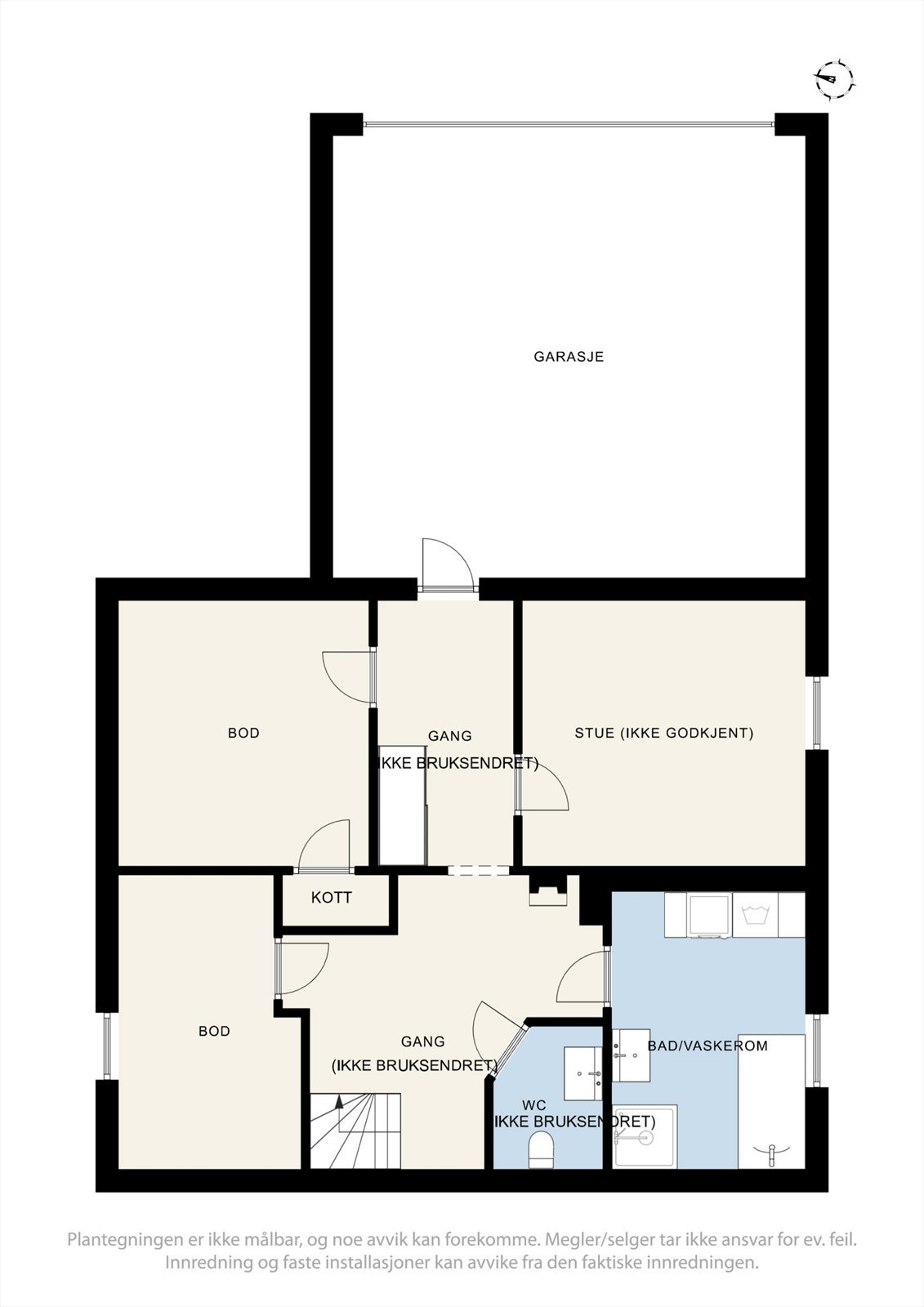 Plantegning - Kjeller. Galleribilde