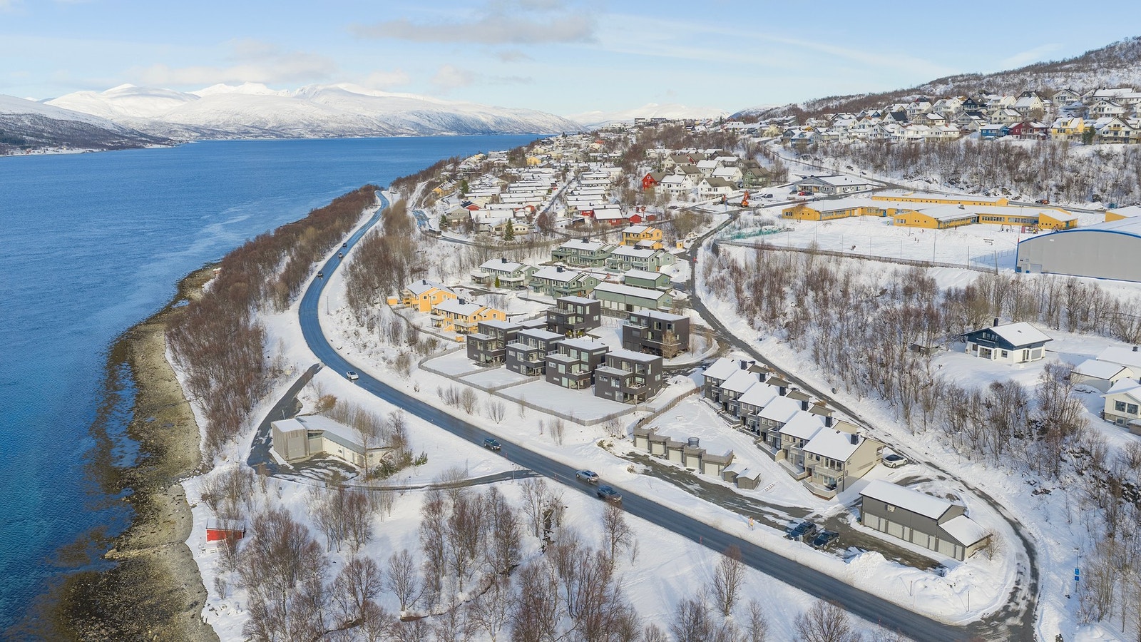 Dronefoto. Galleribilde