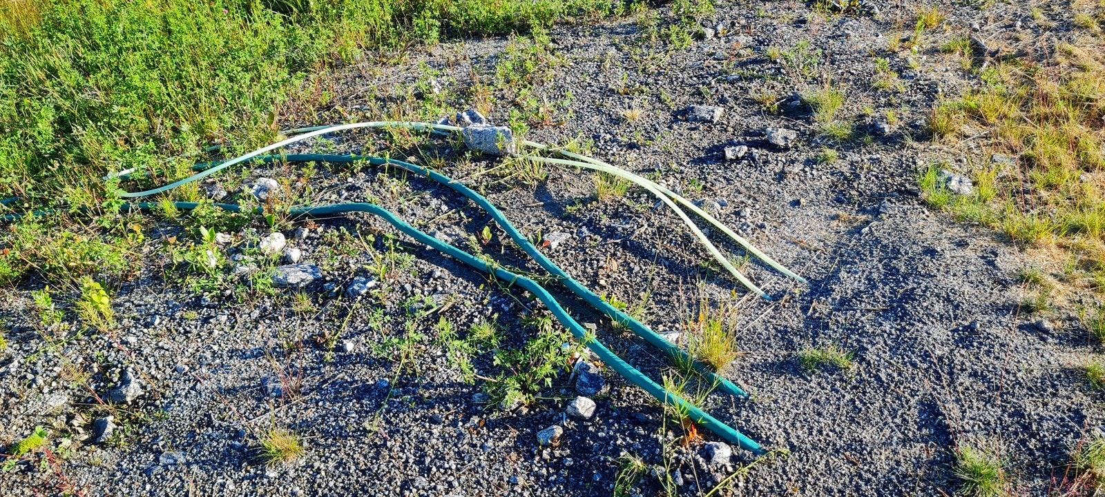 Det ligger vann, avløp, strøm og fiber til tomtegrense. Galleribilde
