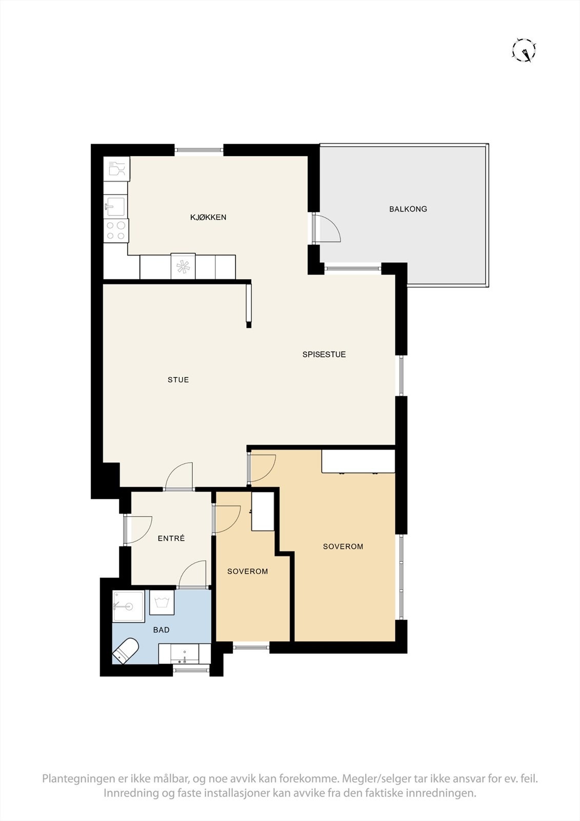 2. etasje, leilighet 4 Galleribilde