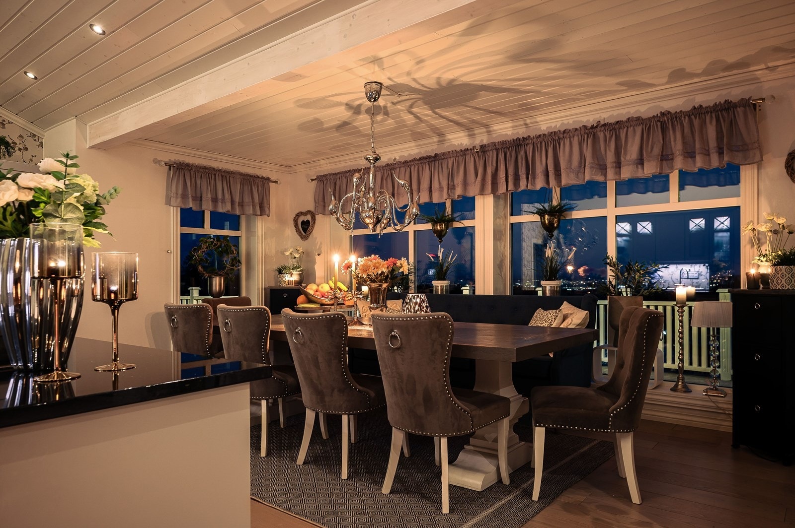 Her kan man samle familie og venner til mange hyggelige stunder. Galleribilde