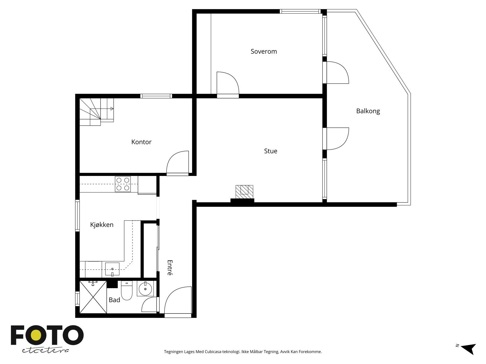 Plantegning - 2.etasje. Galleribilde