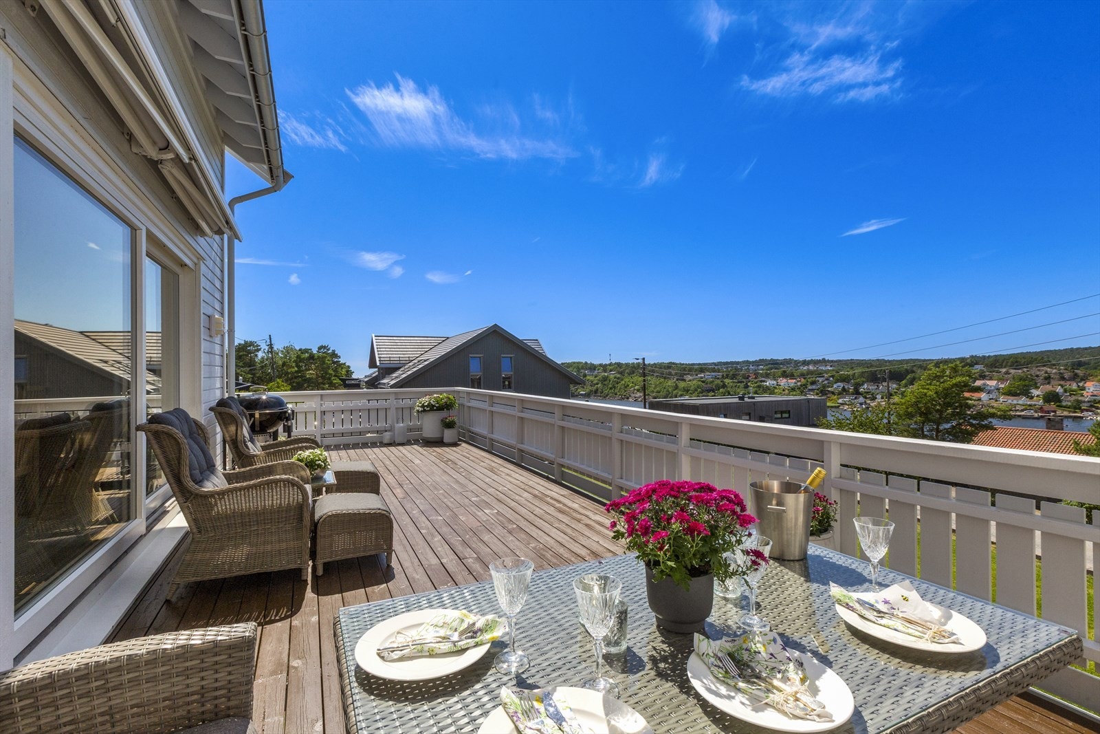 Eiendommen har optimale solforhold Galleribilde