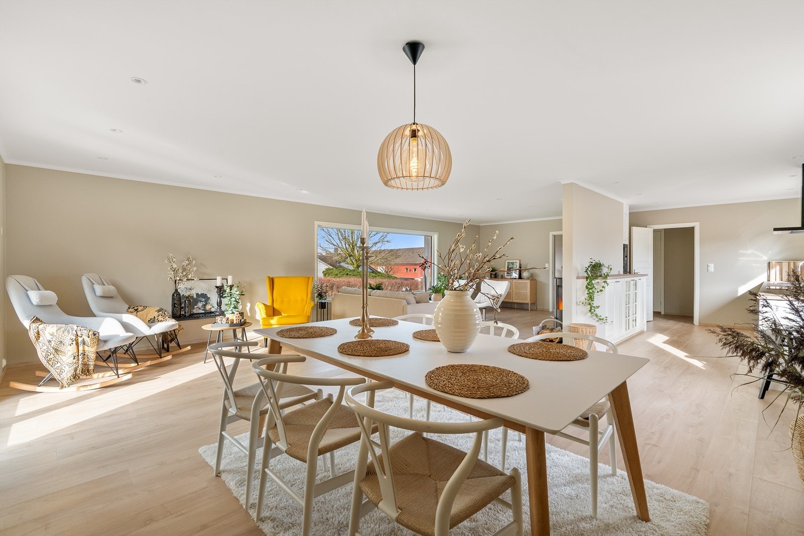 Stue av meget god størrelse Galleribilde