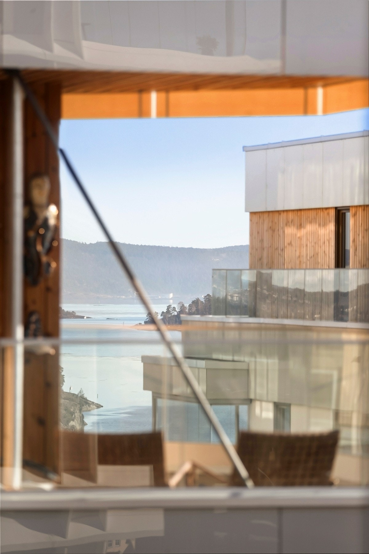 Utsikt fra balkongen. Galleribilde