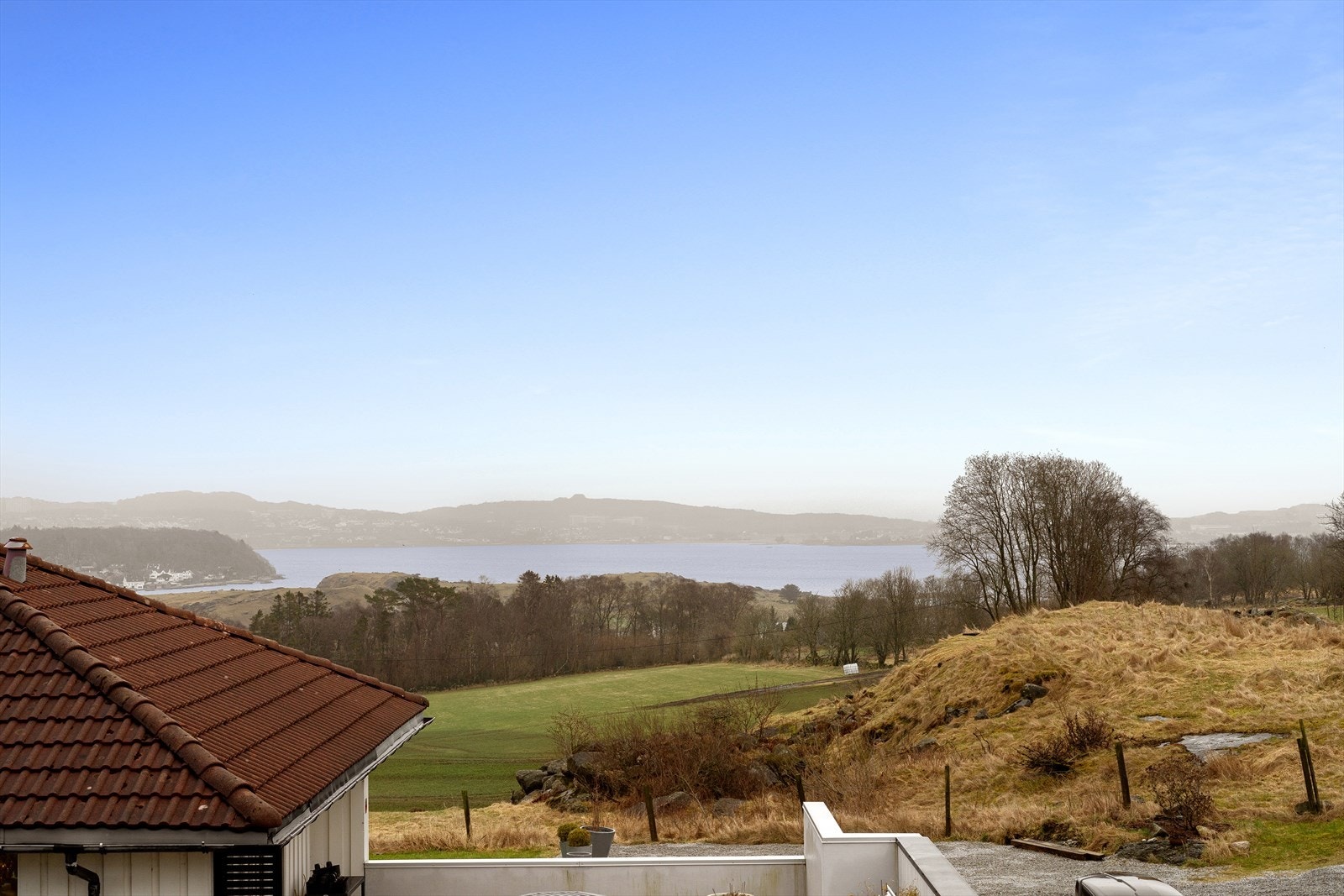 Utsikten fra balkongen. Galleribilde