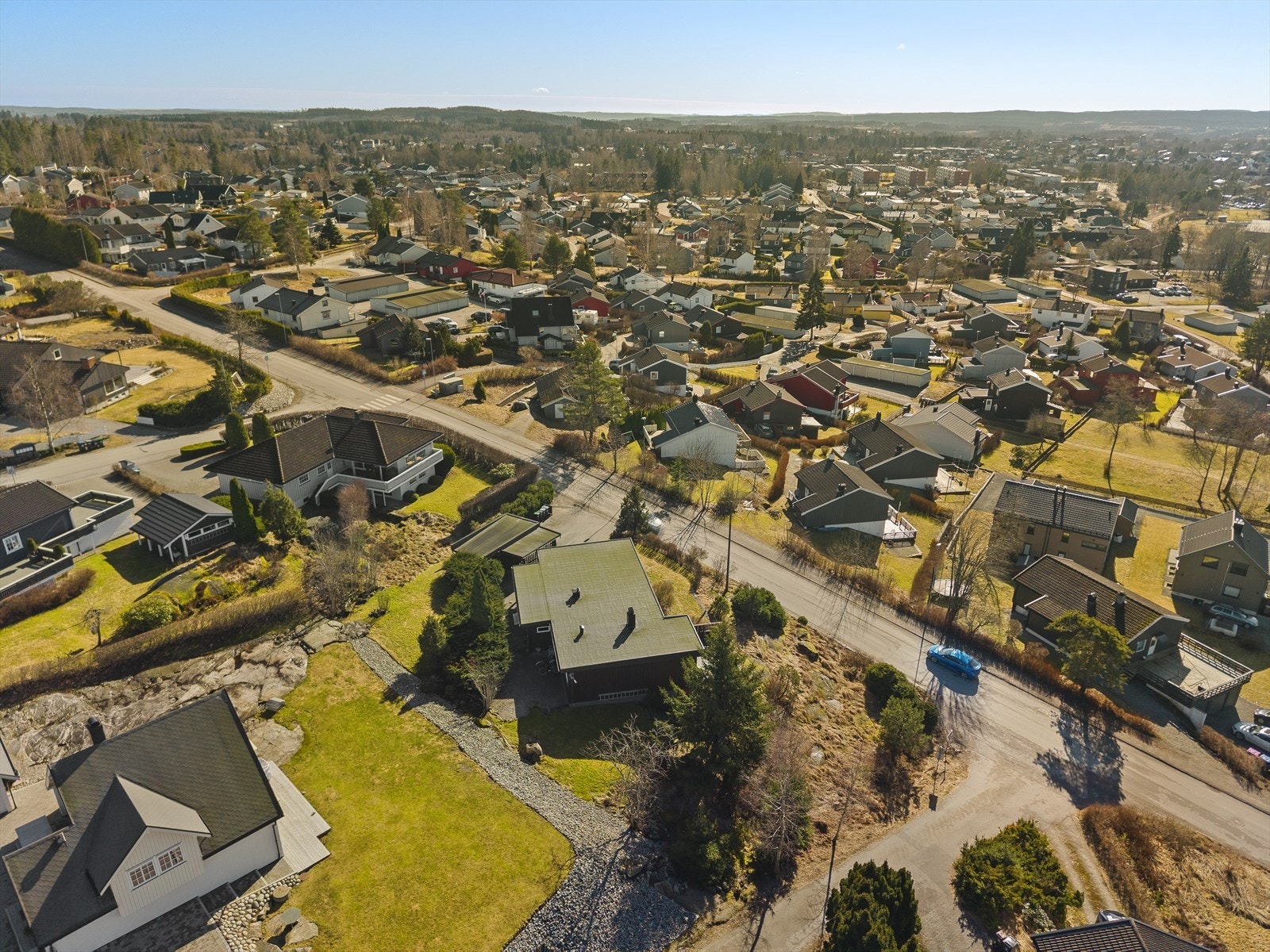 Dronefoto Galleribilde