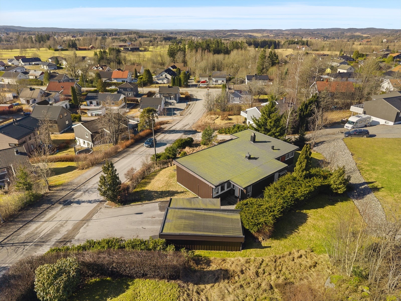 Dronefoto Galleribilde