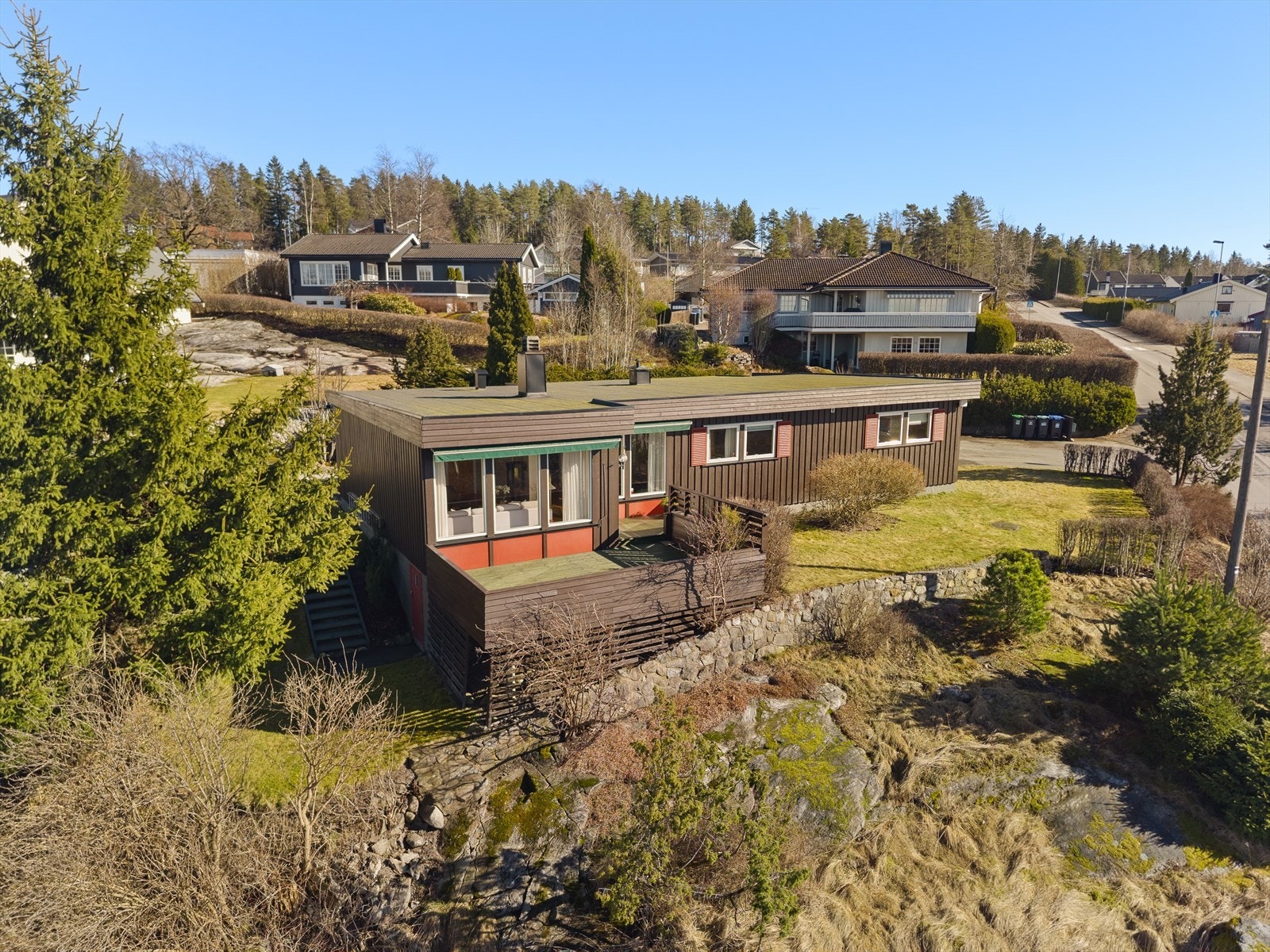 Dronefoto Galleribilde