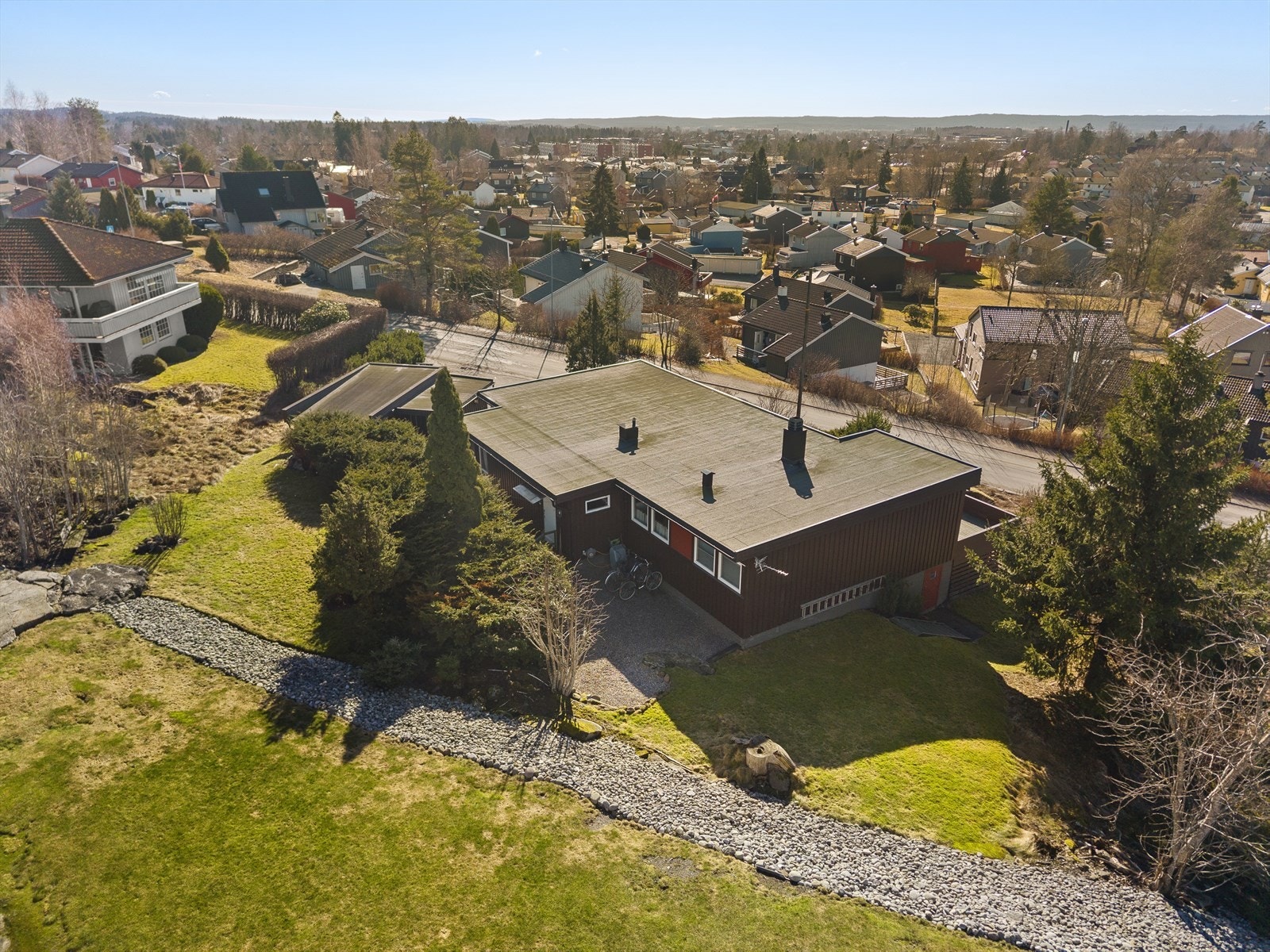 Dronefoto Galleribilde