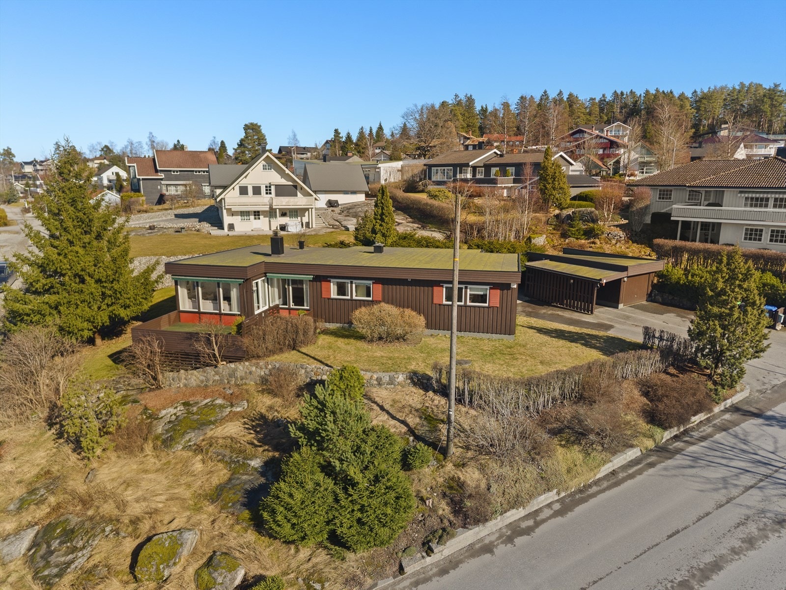 Dronefoto Galleribilde