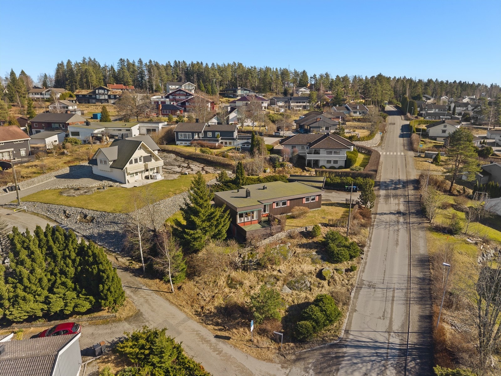 Dronefoto Galleribilde