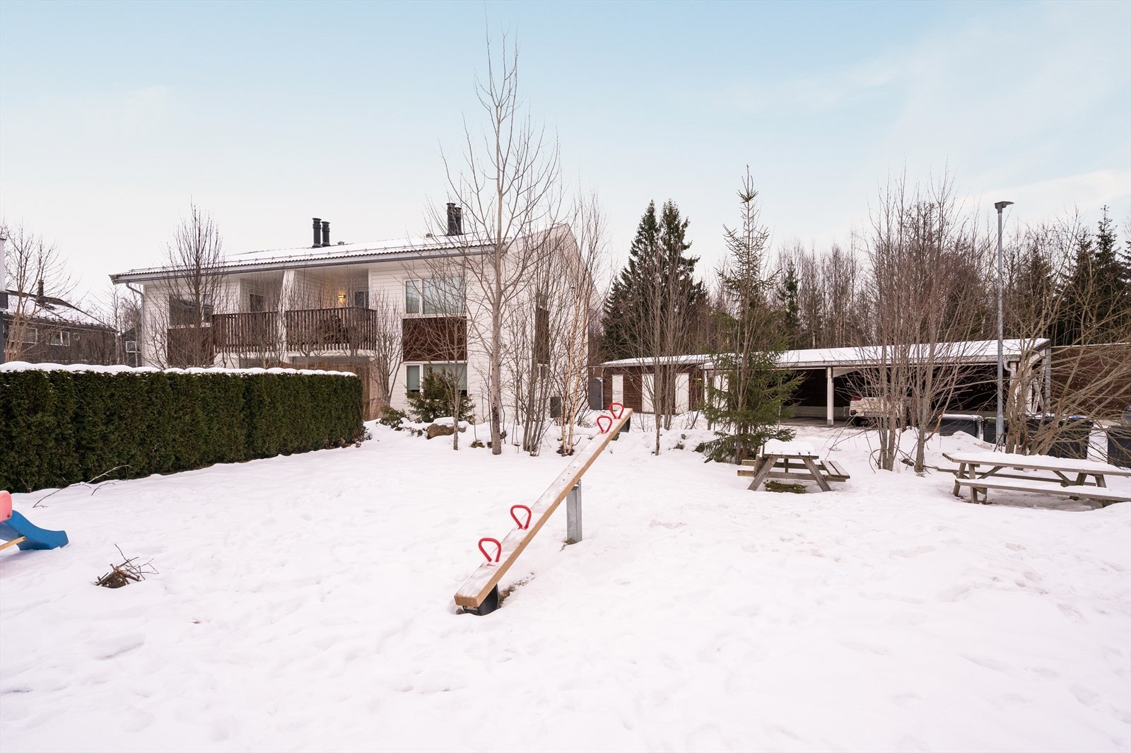 Et rolig og hyggelig nabolag. Galleribilde